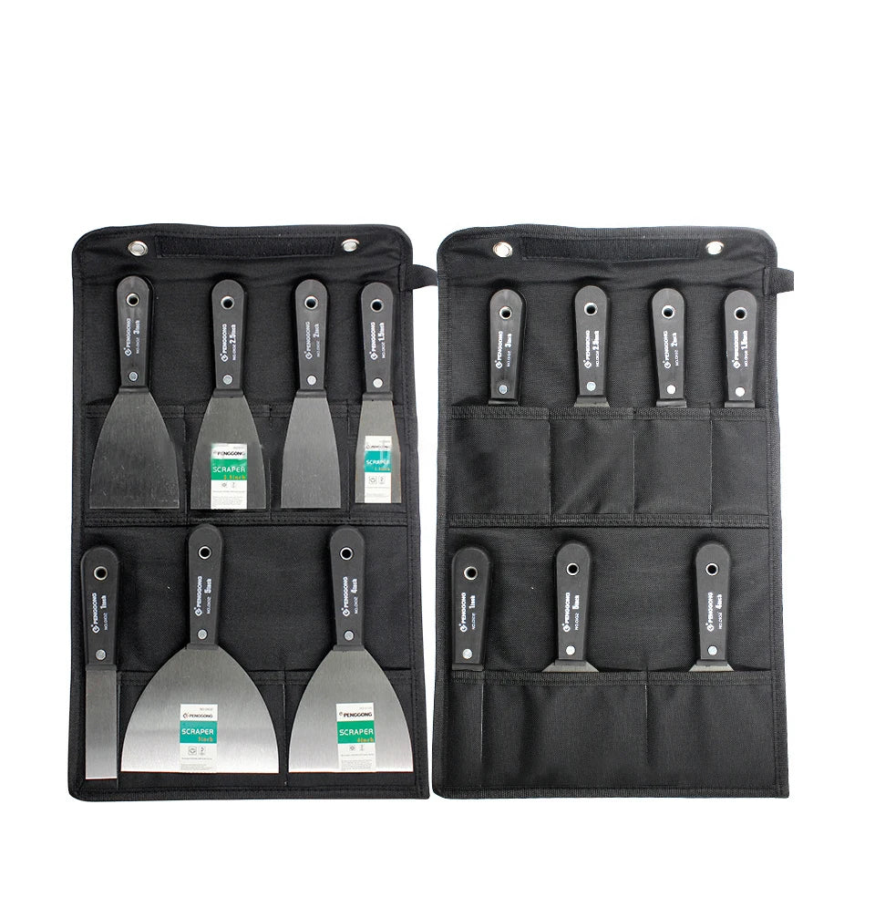 7PCS Putty Knives Set Flex Drywall Knife Paint Scraper Kit 7 Sizes Wall Shovel Carbon Steel Construction Tool Plastering Knife