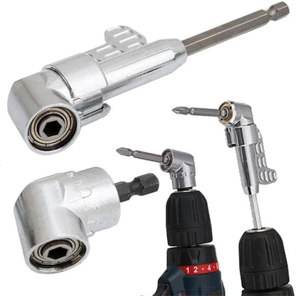 High Quality 105 Degrees 1/4\ Extension Hex Drill Bit Adjustable Hex Bit Angle Driver Screwdriver Socket Holder Adaptor Tools