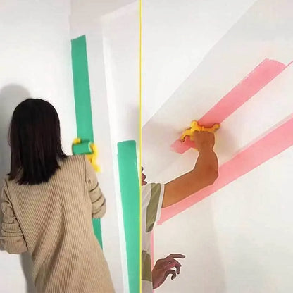 Profesional paint edger roller brush Hand-held Wall Paint Roller Set diy Repair Wall Door Ceiling Window Painting Trimming Tools