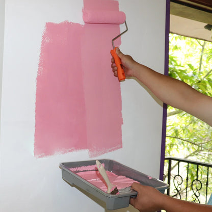 9 inch complete roller set with tray - DIY home wall painting tool set