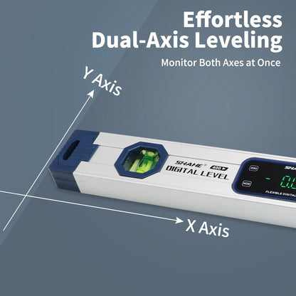 SHAHE Electronic Bubble Inclinometer Angle Finder Gauge,Inclinometer Angle Gauge Finder Bubbles Magnetic Base with Backlight