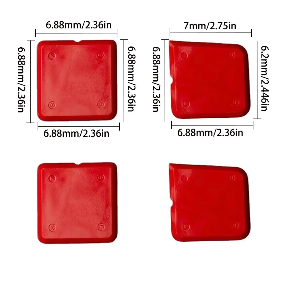 Silicone Caulking Tool Kit Spatula Scraper Joint Sealant Spreader for Tile Window Grout Edge Removal Kitchen Construction Tools