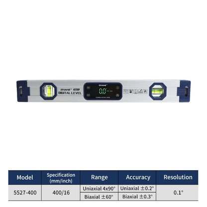 SHAHE Electronic Bubble Inclinometer Angle Finder Gauge,Inclinometer Angle Gauge Finder Bubbles Magnetic Base with Backlight