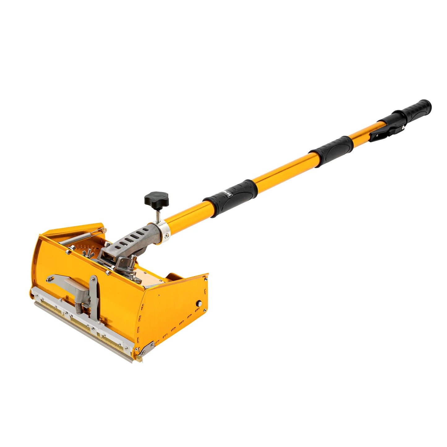 Drywall Flat Finishing Box Tool Retractable Rod Double-spring Design for Wall/Ceiling Scraping Putty