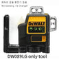 2025 DEWALT DW089LG 360 ° rotating 12 line green laser level outdoor construction marking tool