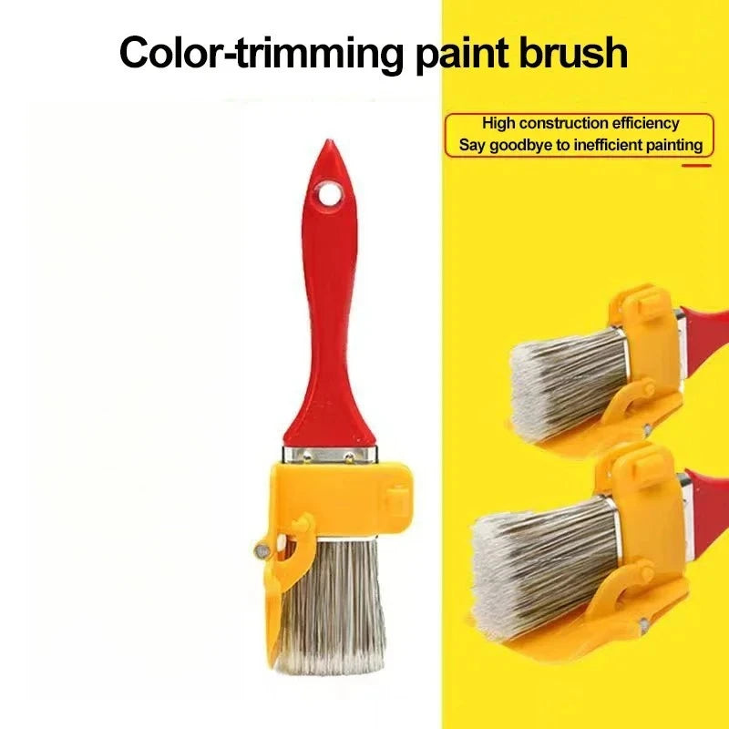 Edging Color Separation Paint Brush Handheld Paint Edger Tool Ideal for Indoor and Outdoor Use on Walls and Ceilings