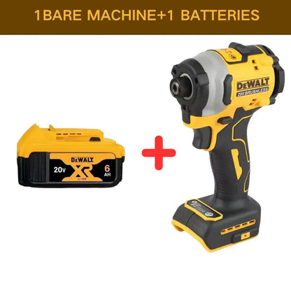 DEWALT DCF850 Impact Driver Electric Driver 20V Brushless Cordless 3800RPM screwdrivers High Torque tools Power Tools