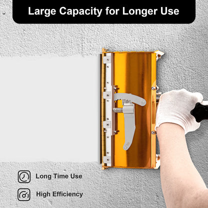 Drywall Flat Finishing Box Tool Retractable Rod Double-spring Design for Wall/Ceiling Scraping Putty