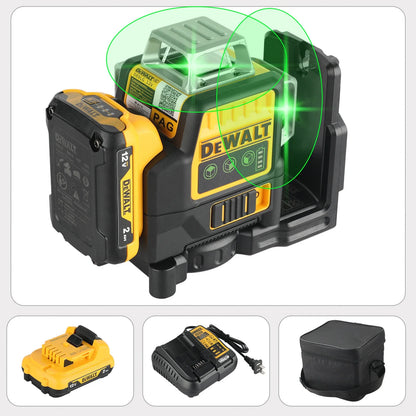 2025 DEWALT DW089LG 360 ° rotating 12 line green laser level outdoor construction marking tool