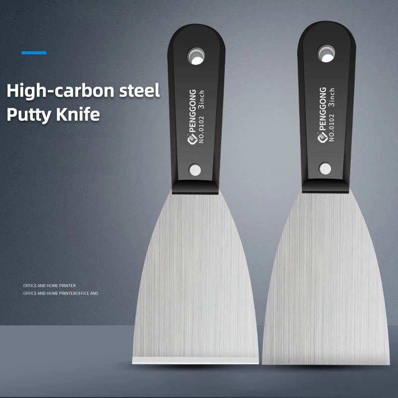 7PCS Putty Knives Set Flex Drywall Knife Paint Scraper Kit 7 Sizes Wall Shovel Carbon Steel Construction Tool Plastering Knife