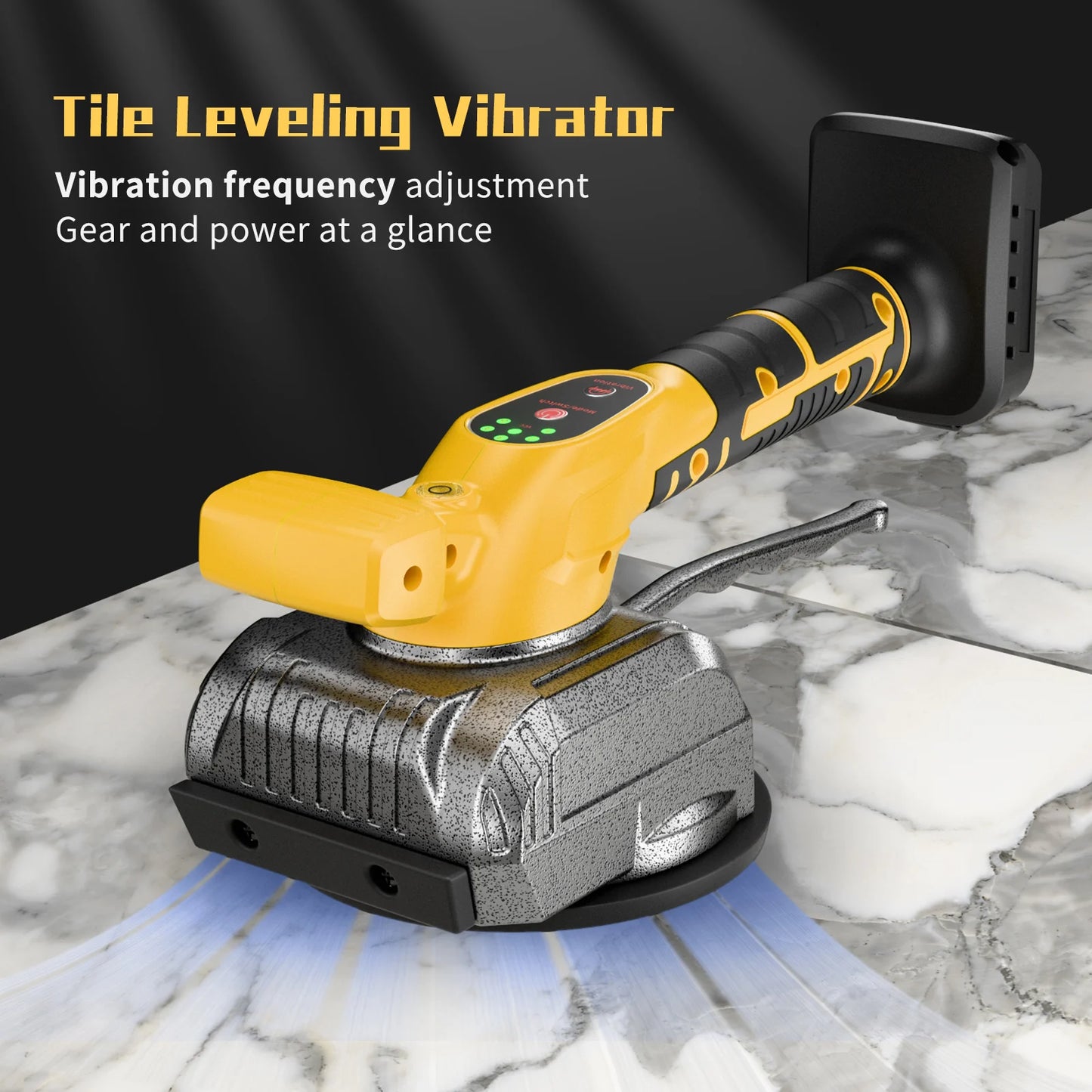 Tile Vibration Leveling Machine For DEWALT 18 Battery 5-SPEED Adjustable Tiler Vibrator Tool For Floor Wall Home Tile Tool