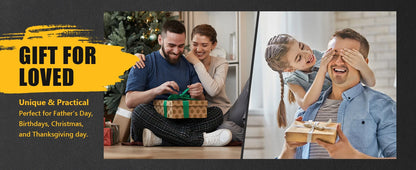 XMSJ Men's magnetic tool belt, 26-pocket heavy-duty tool bag, magnetic gun holster nail detachable and adjustable waist bracket