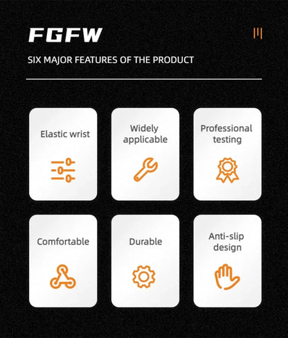 10 Pairs PU Coated Work Gloves - Lightweight, Durable Safety Gloves EN 388/ISO20471 Certified, Sizes S/M/L/XL