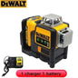 2025 DEWALT DW089LG 360 ° rotating 12 line green laser level outdoor construction marking tool