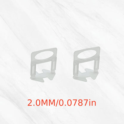 300Pcs Clips and 100 Pcs Plastic Tile Leveling System with 1 Pliers Tool (Accessories Are Also Sold Separately) - Reusable Wedges, Professional Spacing and Alignment Kit, Used for Ceramic Floor and Wall Tile Installati