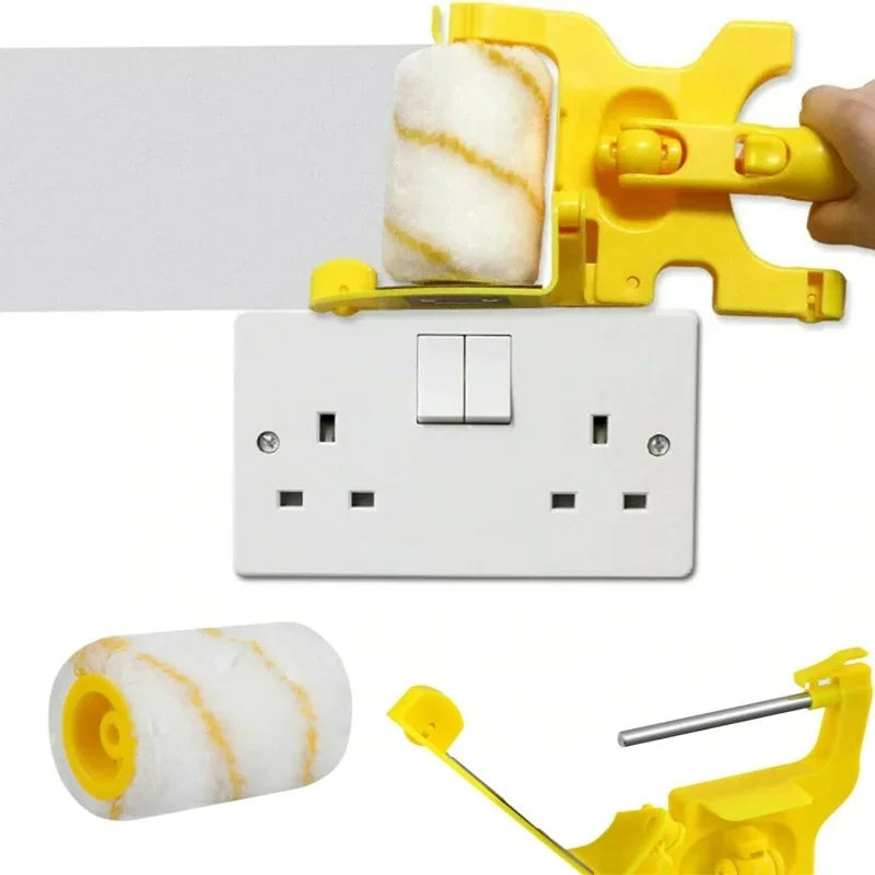 Profesional paint edger roller brush Hand-held Wall Paint Roller Set diy Repair Wall Door Ceiling Window Painting Trimming Tools