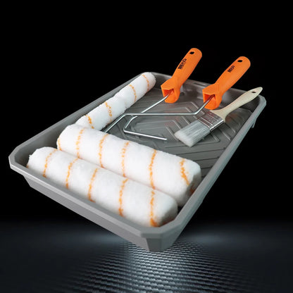9 inch complete roller set with tray - DIY home wall painting tool set