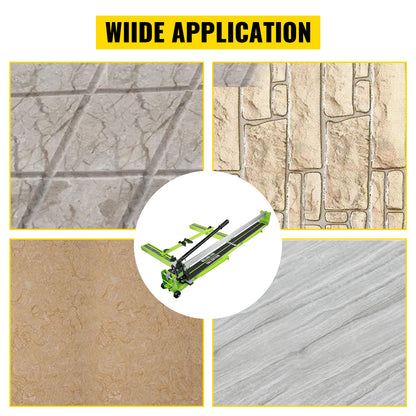 SucceBuy Manual Tile Cutter Infrared Laser Positioning Floor Cutter Push Knife Professional Hand Tool for Cutting Porcelain