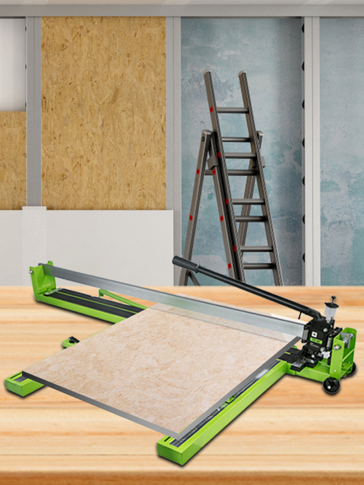 SucceBuy Manual Tile Cutter Infrared Laser Positioning Floor Cutter Push Knife Professional Hand Tool for Cutting Porcelain